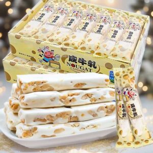 Traditional Almond Nougat White Bar