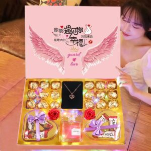 Angel Wings Gold Chocolate Gift Set